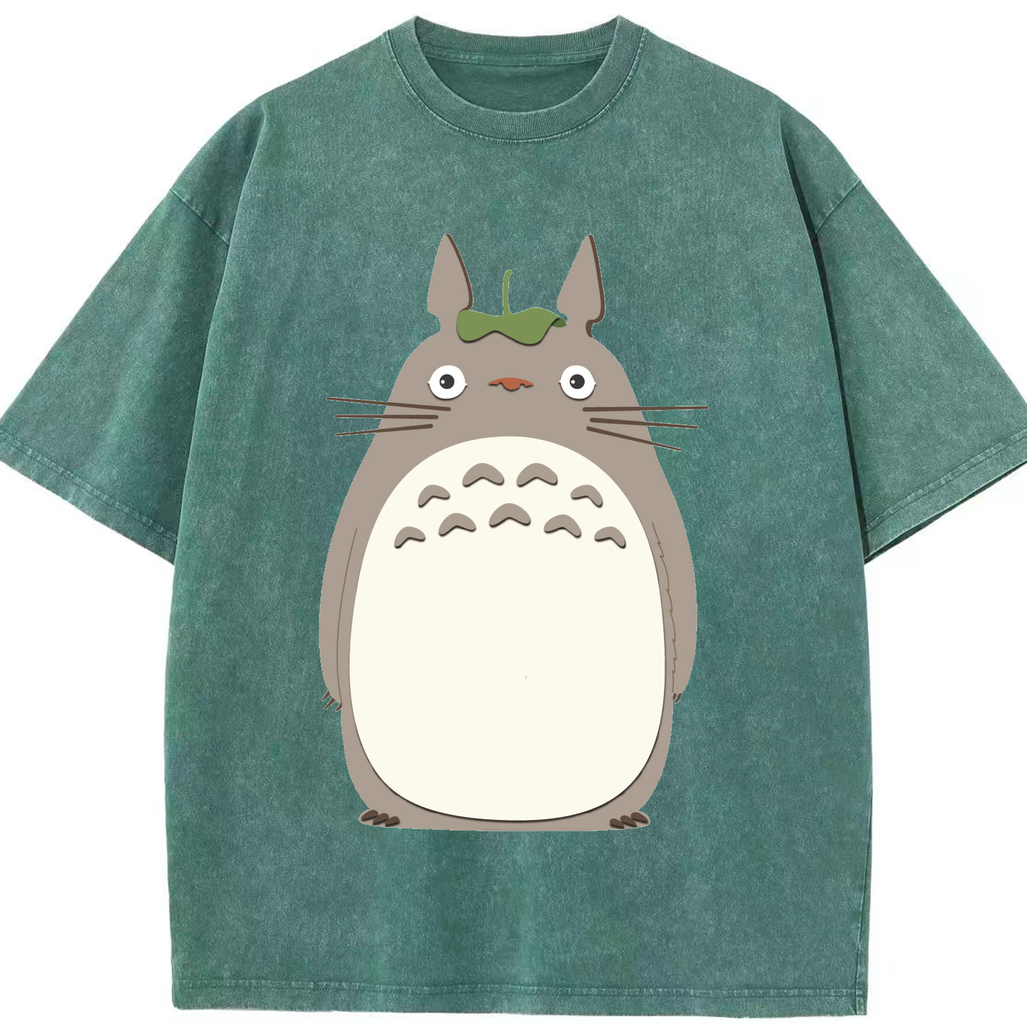 （画像用） となりのトトロ 草壁メイ 草壁サツキ My Neighbor Totoro Satsuki Kusakabe Mei Kusakabe 綿100% ヴィンテージ風 半袖Tシャツ（フロントプリント）
